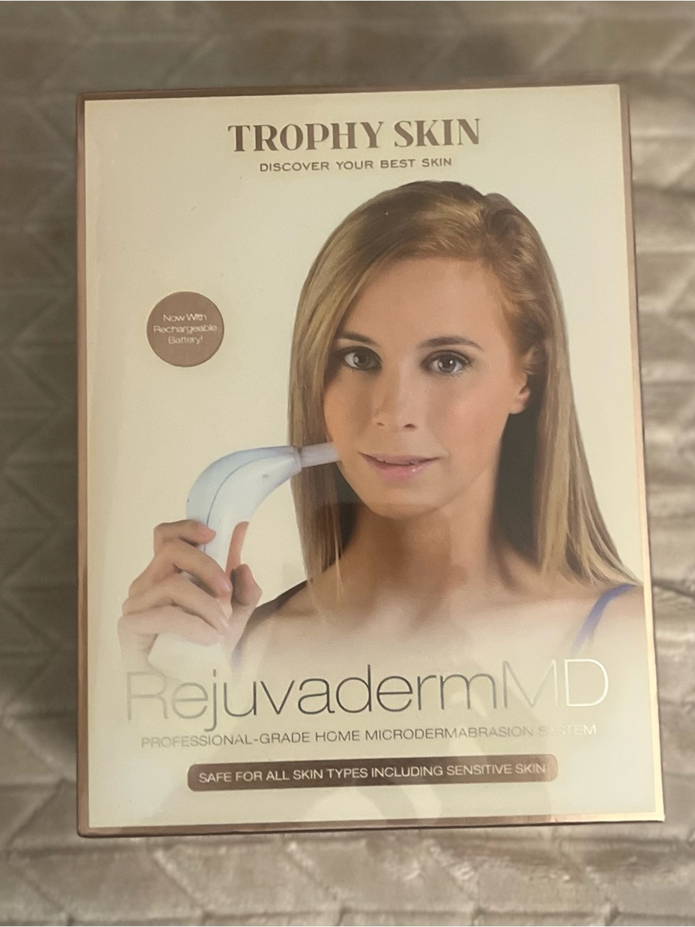 Trophy Skin RejuvadermMD Microdermabrasion Device — White